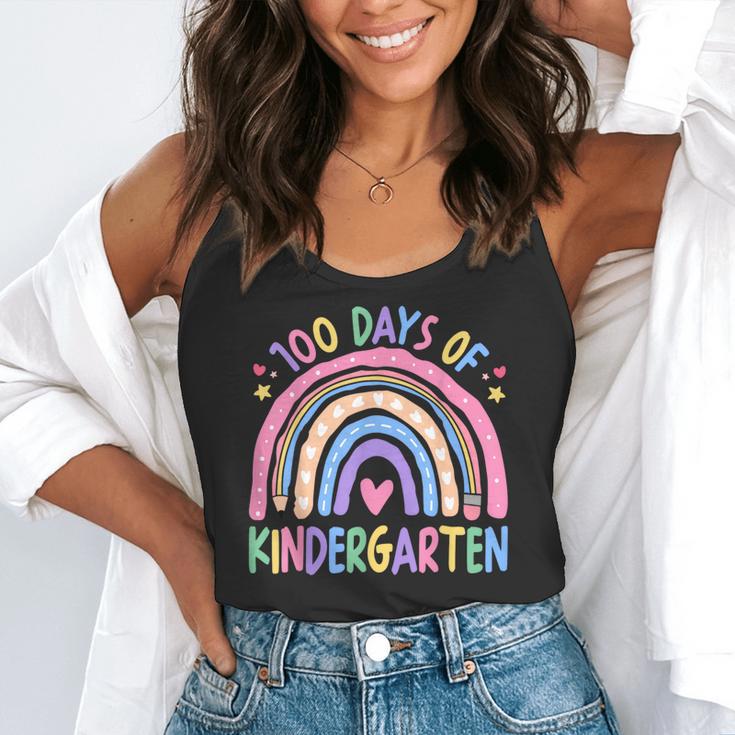 100th Day Of Kindergarten Teacher Kids 100 Days Smarter Flowy Tank, funny gift 100th Day Of Kindergarten Teacher Kids 100 Days Smarter Flowy Tank, funny gift