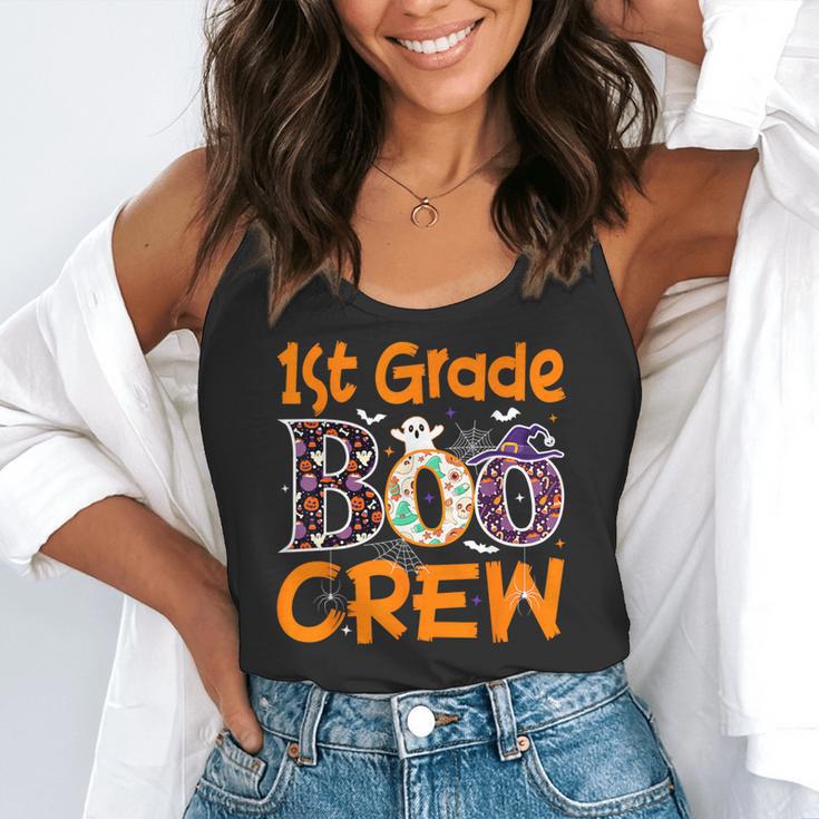 1st Grade Boo Crew First Grade Halloween Teacher Flowy Tank, funny gift