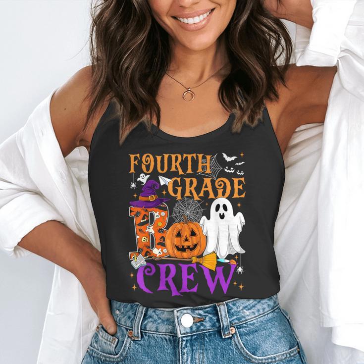 4th Grade Boo Crew Teacher Student Halloween Costume Flowy Tank, funny gift 4th Grade Boo Crew Teacher Student Halloween Costume Flowy Tank, funny gift