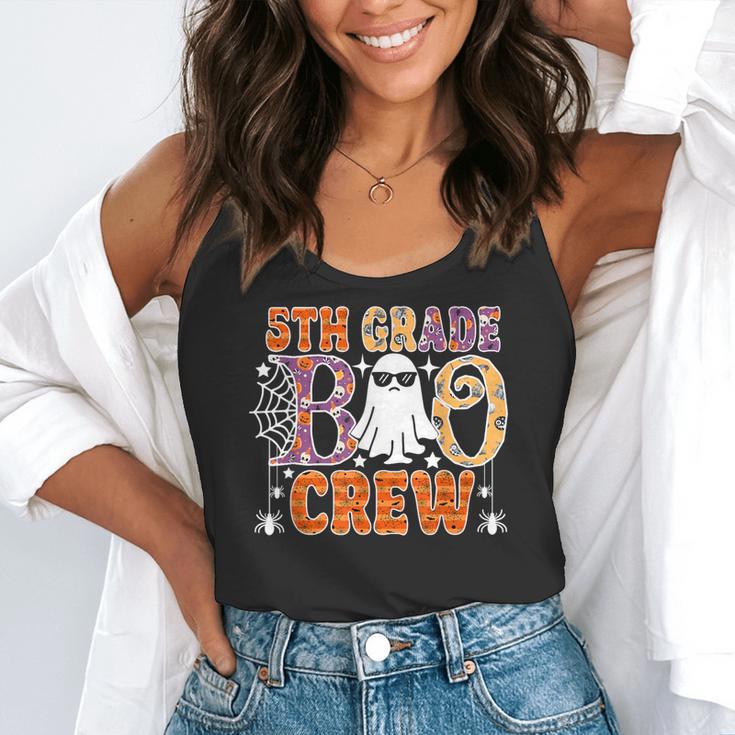 5th Grade Boo Crew Halloween Teachers Students Flowy Tank, funny gift