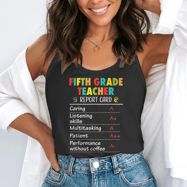 5th Grade Teacher Report Card Appreciation Men Women Flowy Tank, funny gift 5th Grade Teacher Report Card Appreciation Men Women Flowy Tank, funny gift