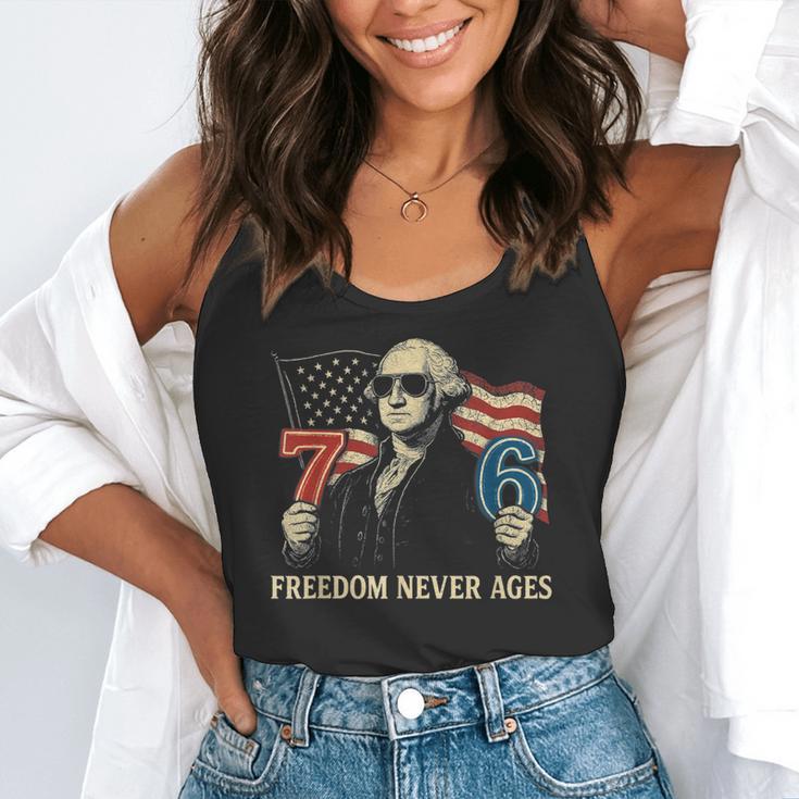 6-7 7-6 George Washington Freedom For Teachers Flowy Tank, funny gift 6-7 7-6 George Washington Freedom For Teachers Flowy Tank, funny gift