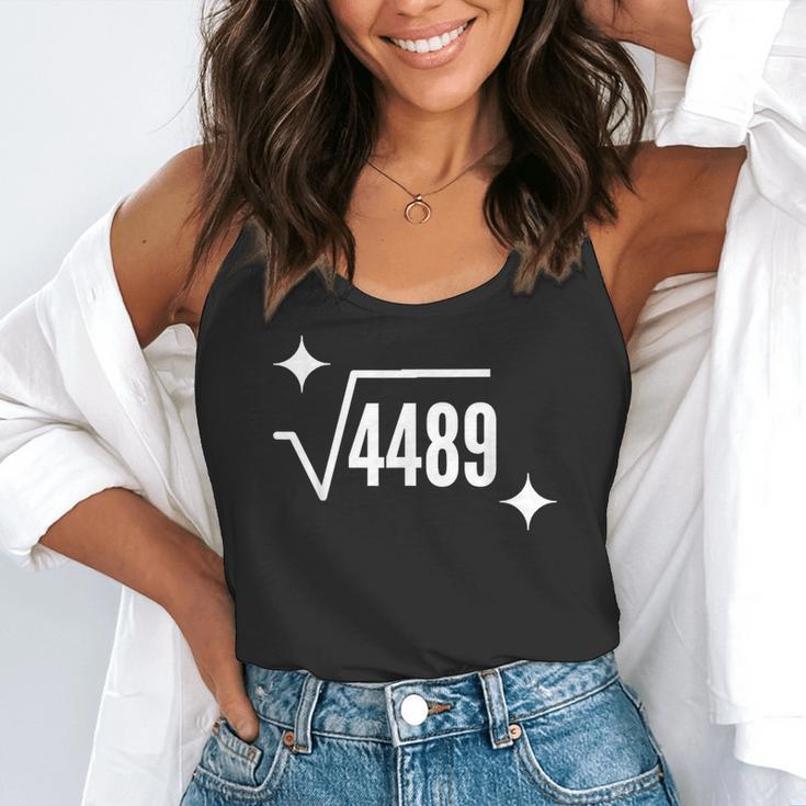 67 Meme Square Root 4489 Slang Math Teacher Men Women Flowy Tank, funny gift 67 Meme Square Root 4489 Slang Math Teacher Men Women Flowy Tank, funny gift