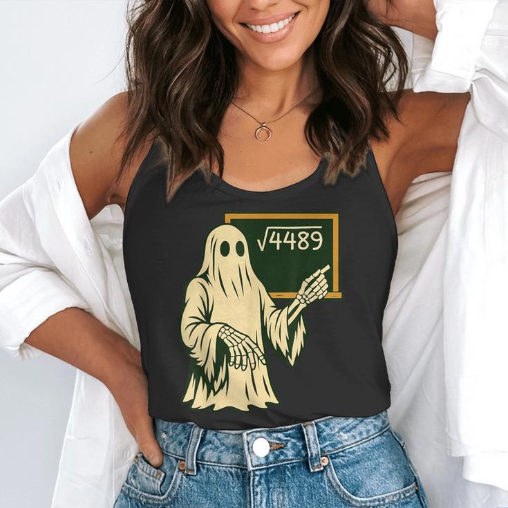 67 Meme Square Root 4489 Slang Math Teacher Skeleton Flowy Tank, funny gift