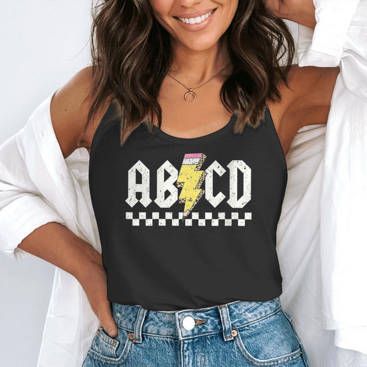 ABCD Teacher Flowy Tank, funny gift