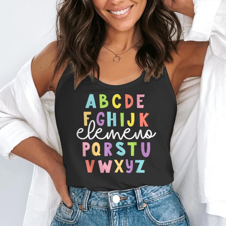 Alphabet ABC Elemeno Teacher Student Back To School Flowy Tank, funny gift Alphabet ABC Elemeno Teacher Student Back To School Flowy Tank, funny gift