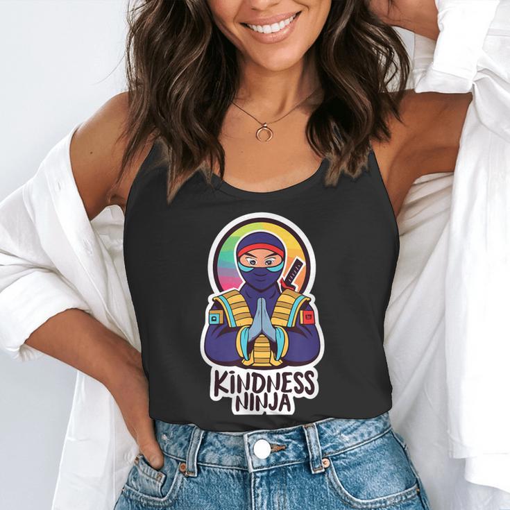 Anti Bullying Kindness Ninja School Teacher Student Flowy Tank, funny gift Anti Bullying Kindness Ninja School Teacher Student Flowy Tank, funny gift