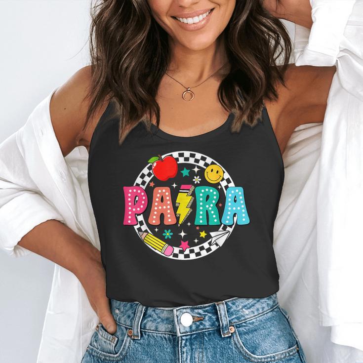 Back To School Para For Men Women Teacher Flowy Tank, funny gift Back To School Para For Men Women Teacher Flowy Tank, funny gift