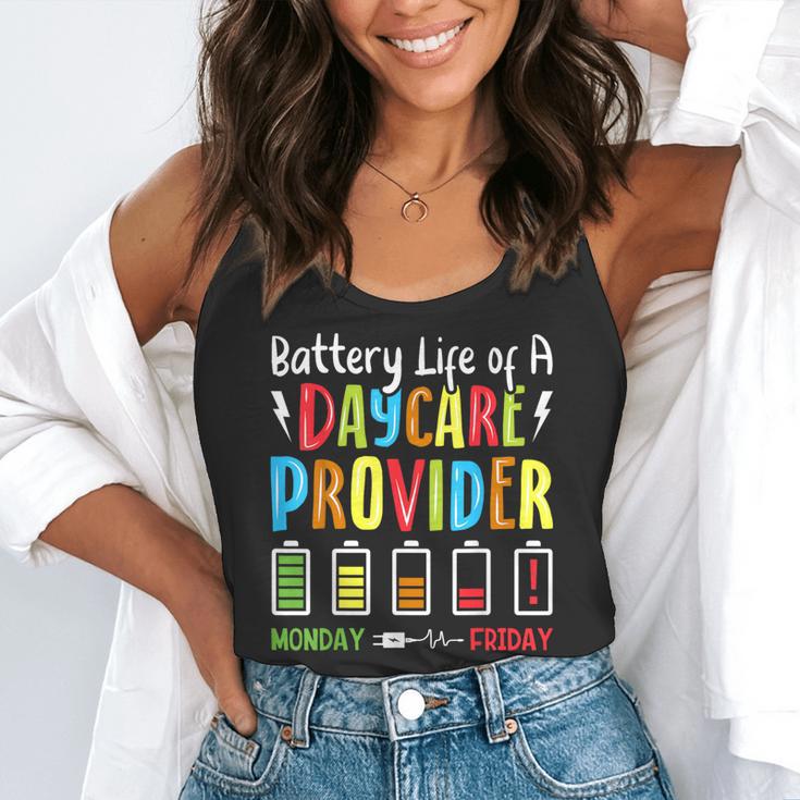 Battery Life Of Daycare Provider Childcare Teacher Flowy Tank, funny gift Battery Life Of Daycare Provider Childcare Teacher Flowy Tank, funny gift