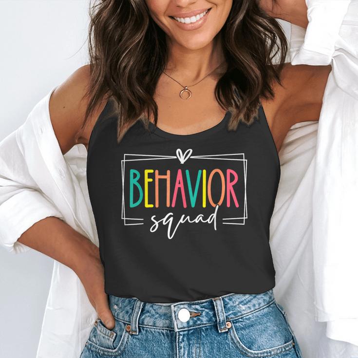 Behavior Squad School Counselor SPED Teacher Kids Women Men Flowy Tank, funny gift Behavior Squad School Counselor SPED Teacher Kids Women Men Flowy Tank, funny gift