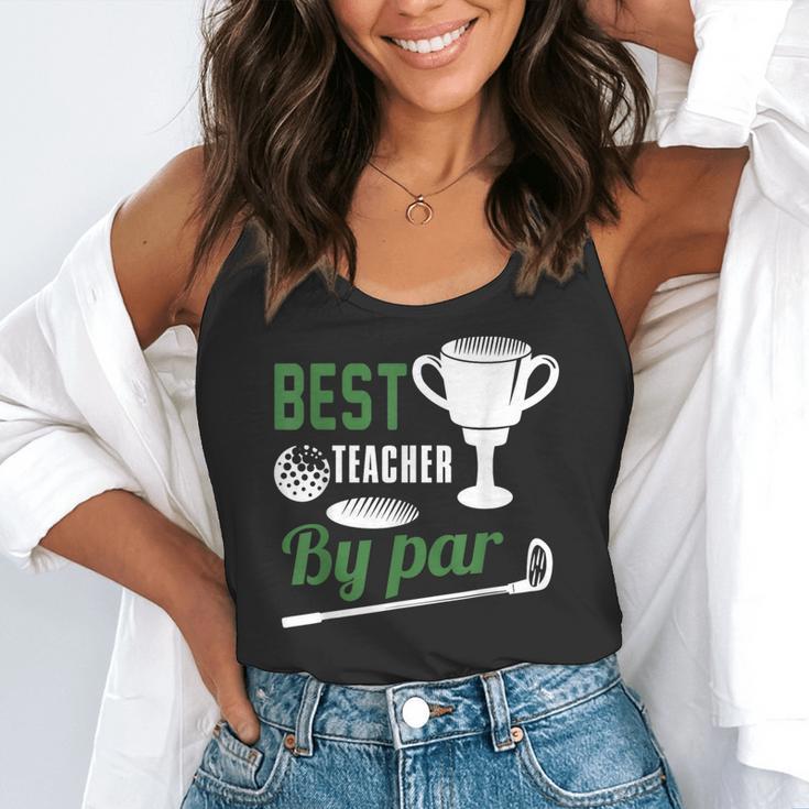 Best Teacher By Par Golf Golfer Flowy Tank, funny gift