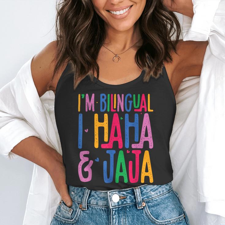 I Am Bilingual I Haha And Jaja Latina Latino Spanish Teacher Flowy Tank, funny gift I Am Bilingual I Haha And Jaja Latina Latino Spanish Teacher Flowy Tank, funny gift