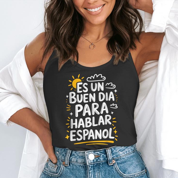 Bilingual Teacher Maestra Spanish Teacher Flowy Tank, funny gift Bilingual Teacher Maestra Spanish Teacher Flowy Tank, funny gift
