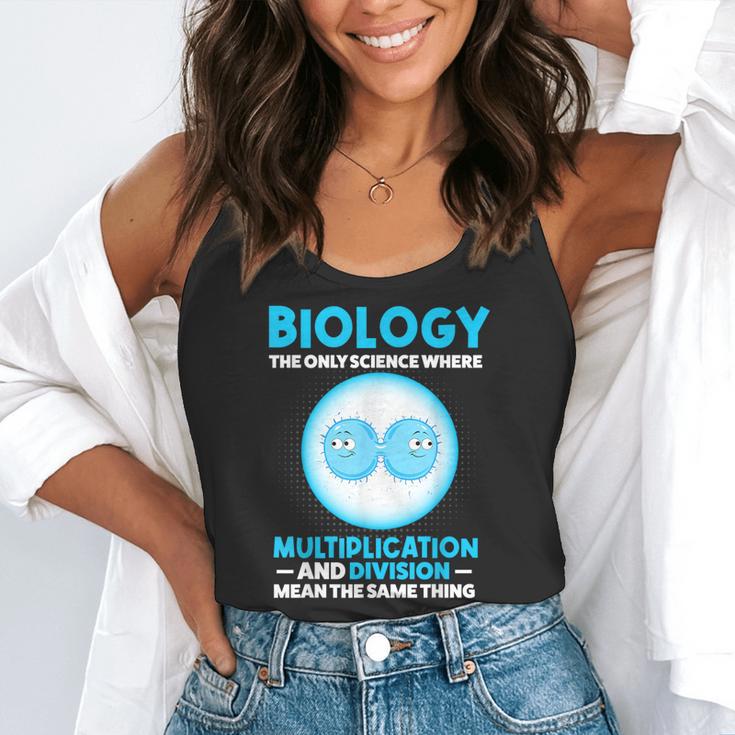 Biology Facts Science Teacher Student Biologist Flowy Tank, funny gift