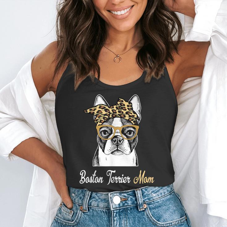 Birthday And Mother's Day -Boston Terrier Mom Flowy Tank, funny gift