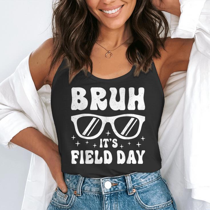 Bruh It's Field Day Teacher Boys Girls Kids Happy Field Day Flowy Tank, funny gift