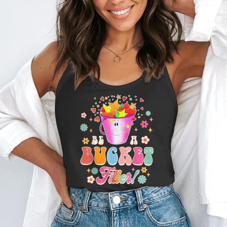Be A Bucket Filler Teacher Teaching Groovy Back To School For Men Women Flowy Tank, funny gift Be A Bucket Filler Teacher Teaching Groovy Back To School For Men Women Flowy Tank, funny gift