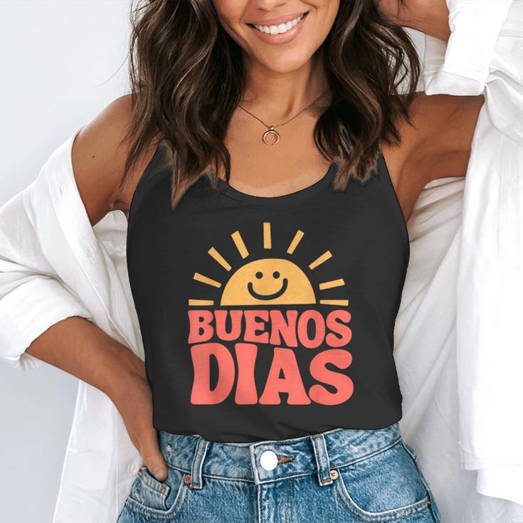 Buenos Dias Spanish Teacher Appreciation Back To School Flowy Tank, funny gift Buenos Dias Spanish Teacher Appreciation Back To School Flowy Tank, funny gift