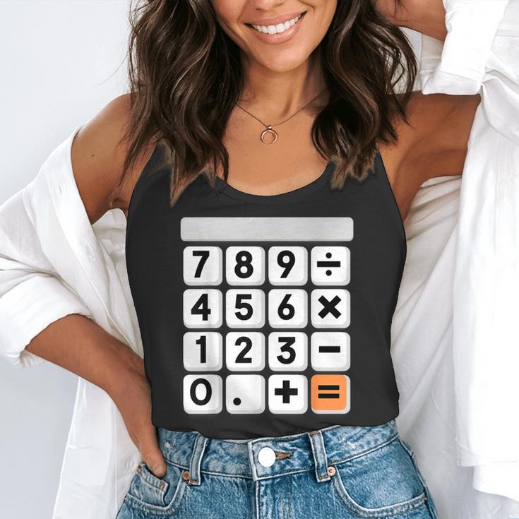 Calculator Easy Halloween Costume For Math Teacher Flowy Tank, funny gift