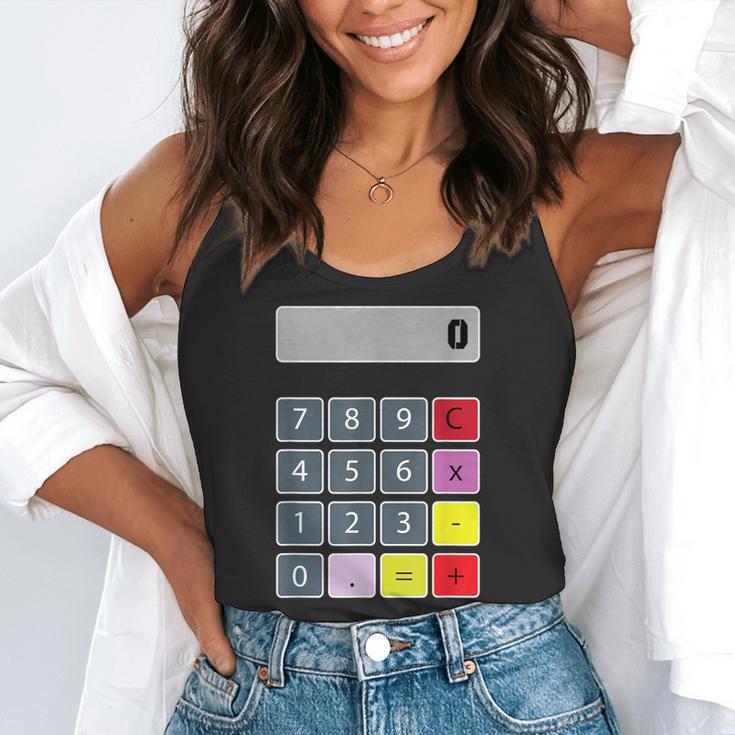 Calculator Math Teacher Halloween Costumes Women Men Adults Flowy Tank, funny gift Calculator Math Teacher Halloween Costumes Women Men Adults Flowy Tank, funny gift