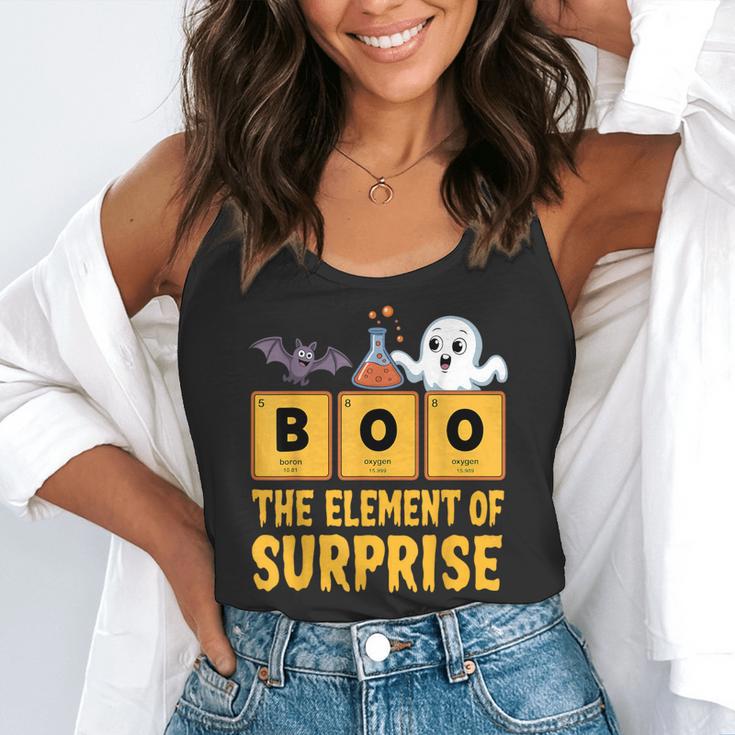 Chemistry Boo The Element Of Surprise Science Teacher Flowy Tank, funny gift