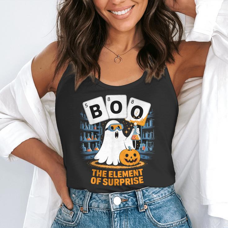 Chemistry Boo Ghost Element Of Surprise Science Teacher Tee Flowy Tank, funny gift Chemistry Boo Ghost Element Of Surprise Science Teacher Tee Flowy Tank, funny gift