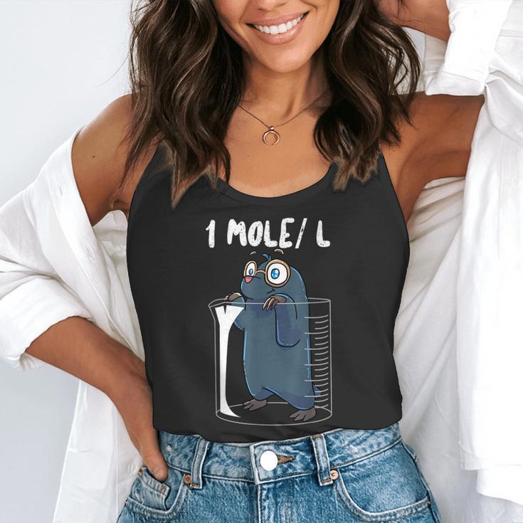 Chemistry Chemist Student Science Teacher Mole Flowy Tank, funny gift