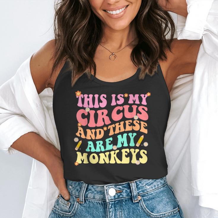 This Is My Circus And These Are My Monkeys School Teacher Flowy Tank, funny gift This Is My Circus And These Are My Monkeys School Teacher Flowy Tank, funny gift