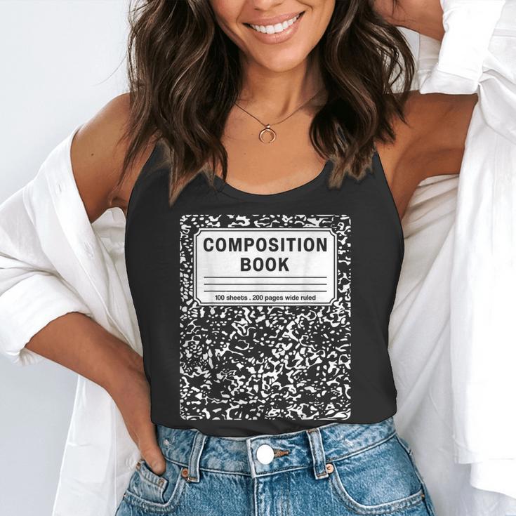 Composition Book Notebook Teachers Matching Group Halloween Flowy Tank, funny gift Composition Book Notebook Teachers Matching Group Halloween Flowy Tank, funny gift