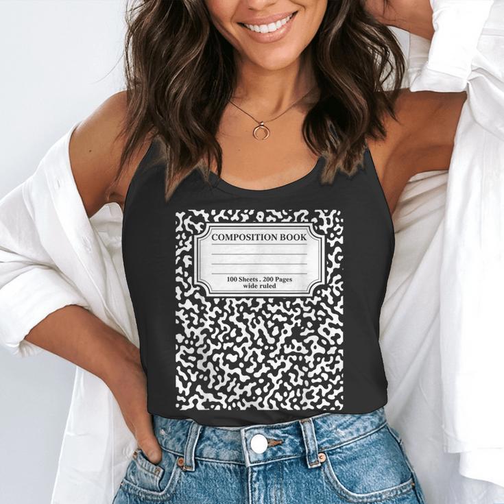 Composition Notebook Matching Group Halloween Teachers Flowy Tank, funny gift Composition Notebook Matching Group Halloween Teachers Flowy Tank, funny gift