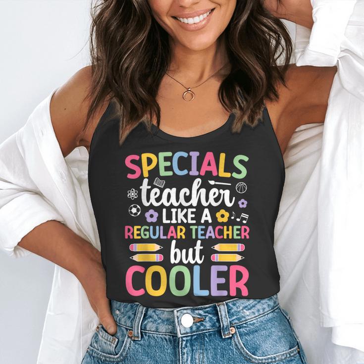 Cool Specials Teacher Specials Team Specials Squad Flowy Tank, funny gift Cool Specials Teacher Specials Team Specials Squad Flowy Tank, funny gift