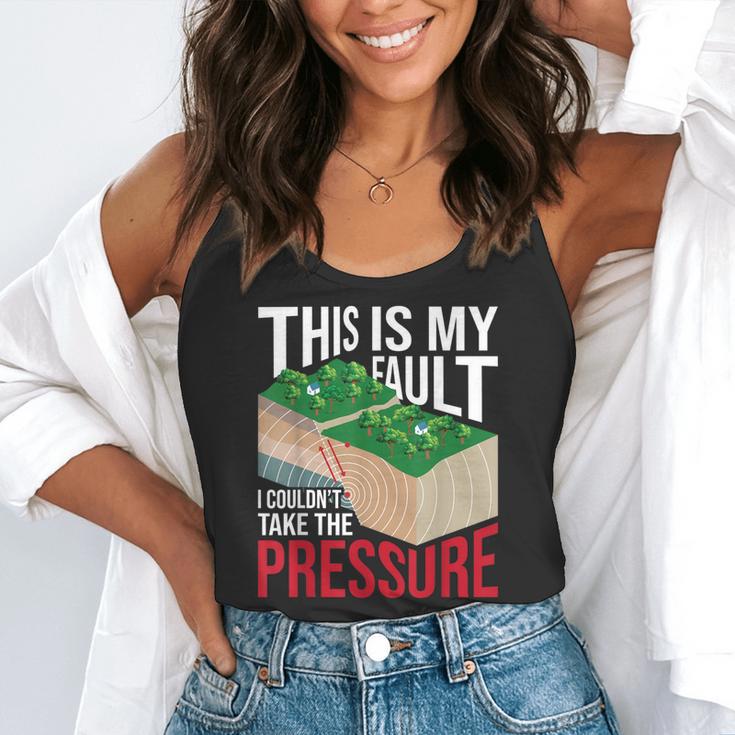 Couldn't Take The Pressure Geology Earth Science Teacher Flowy Tank, funny gift Couldn't Take The Pressure Geology Earth Science Teacher Flowy Tank, funny gift
