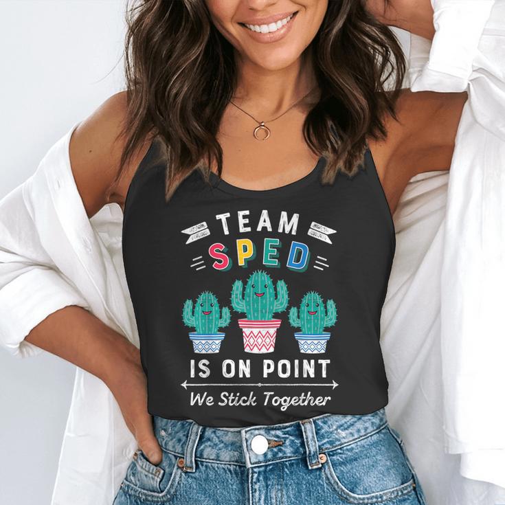 Cute SPED Teacher Special Education Cactus SPED Teacher Flowy Tank, funny gift Cute SPED Teacher Special Education Cactus SPED Teacher Flowy Tank, funny gift