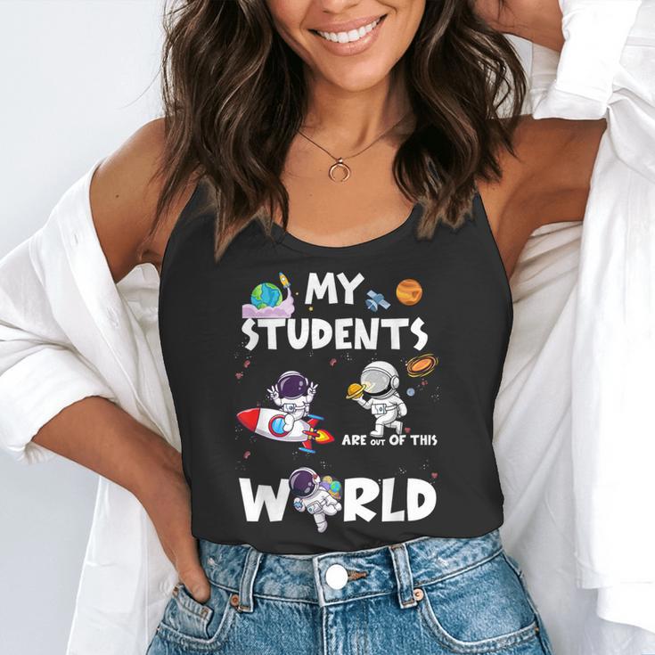 Cute Teacher My Students Are Out-Of This World Space Flowy Tank, funny gift Cute Teacher My Students Are Out-Of This World Space Flowy Tank, funny gift