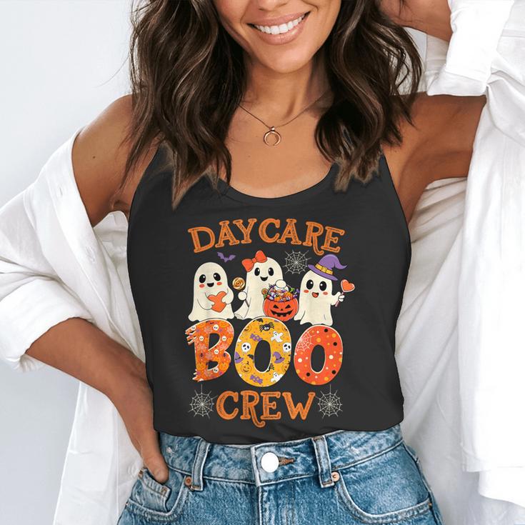 Daycare Boo Crew Halloween Spooky Costume For Teacher Flowy Tank, funny gift