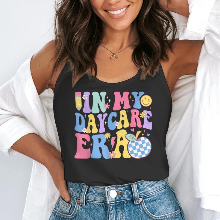 In My Daycare Era Groovy Teacher Daycare First Day Of School Flowy Tank, funny gift