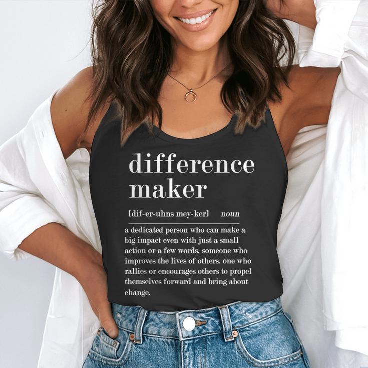 Difference Maker Definition Best Friend Teacher Life Flowy Tank, funny gift Difference Maker Definition Best Friend Teacher Life Flowy Tank, funny gift