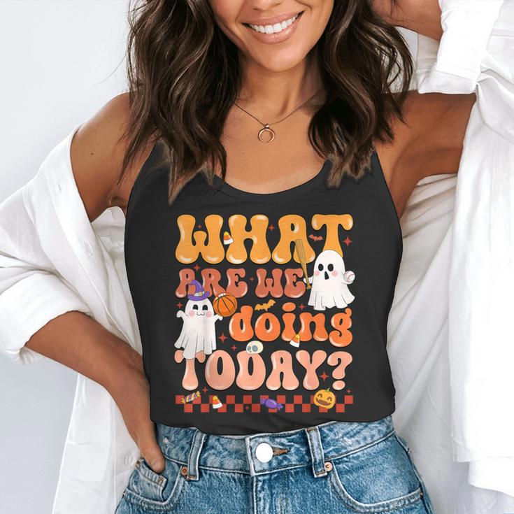 What Are We Doing Today Halloween PE Spooky Teacher Flowy Tank, funny gift What Are We Doing Today Halloween PE Spooky Teacher Flowy Tank, funny gift