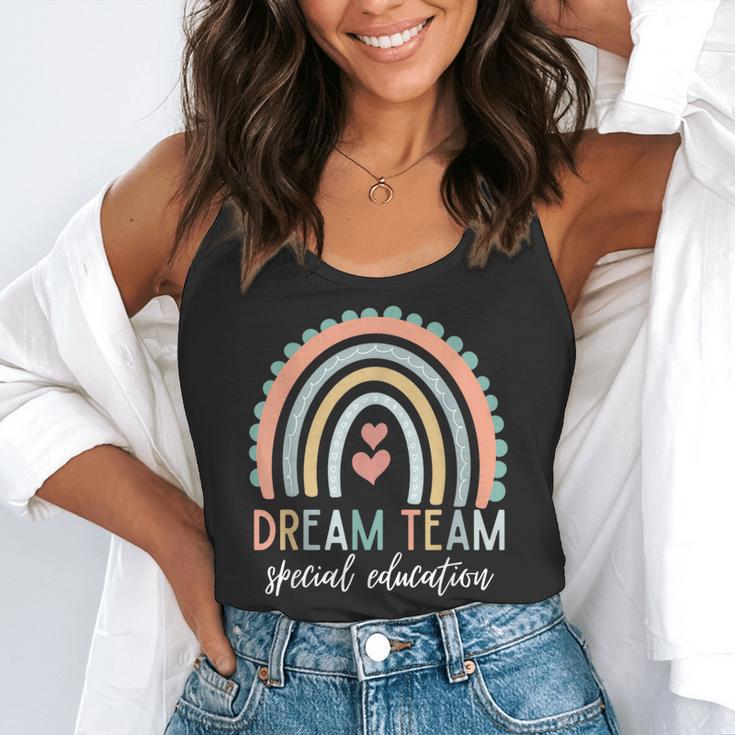 Dream Team Special Education Teacher ED SPED Squad Rainbow Flowy Tank, funny gift Dream Team Special Education Teacher ED SPED Squad Rainbow Flowy Tank, funny gift