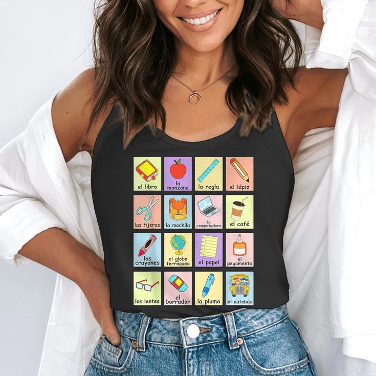 Dual Language Crew Bilingual Spanish Teacher Back To School For Men Women Flowy Tank, funny gift Dual Language Crew Bilingual Spanish Teacher Back To School For Men Women Flowy Tank, funny gift