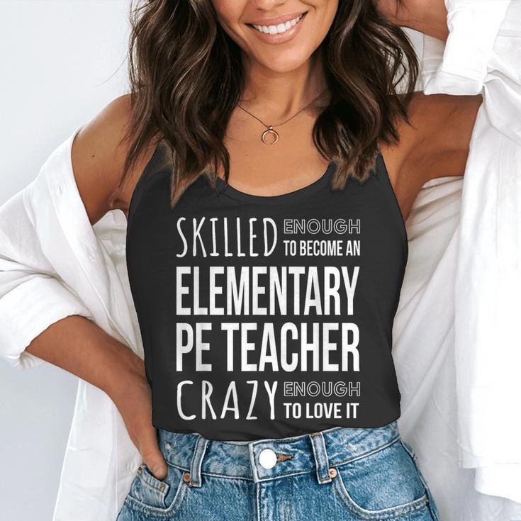 Elementary PE Teacher Tshirt Appreciation Flowy Tank, funny gift