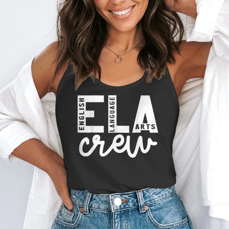 English Language Art Teacher Crew ELA Squad English Teacher Flowy Tank, funny gift English Language Art Teacher Crew ELA Squad English Teacher Flowy Tank, funny gift