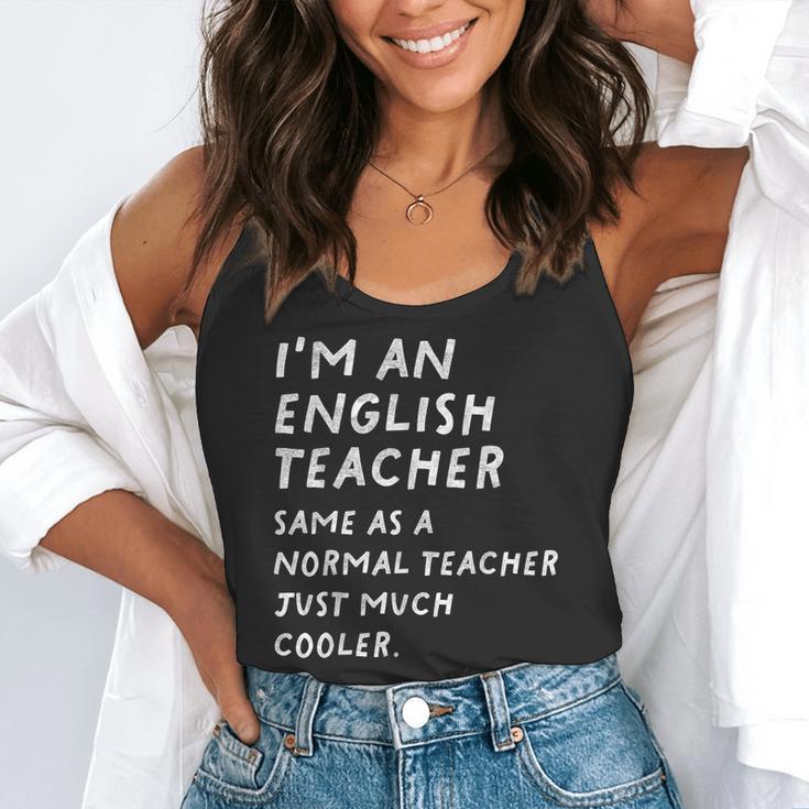 English Teacher Definition Flowy Tank, funny gift