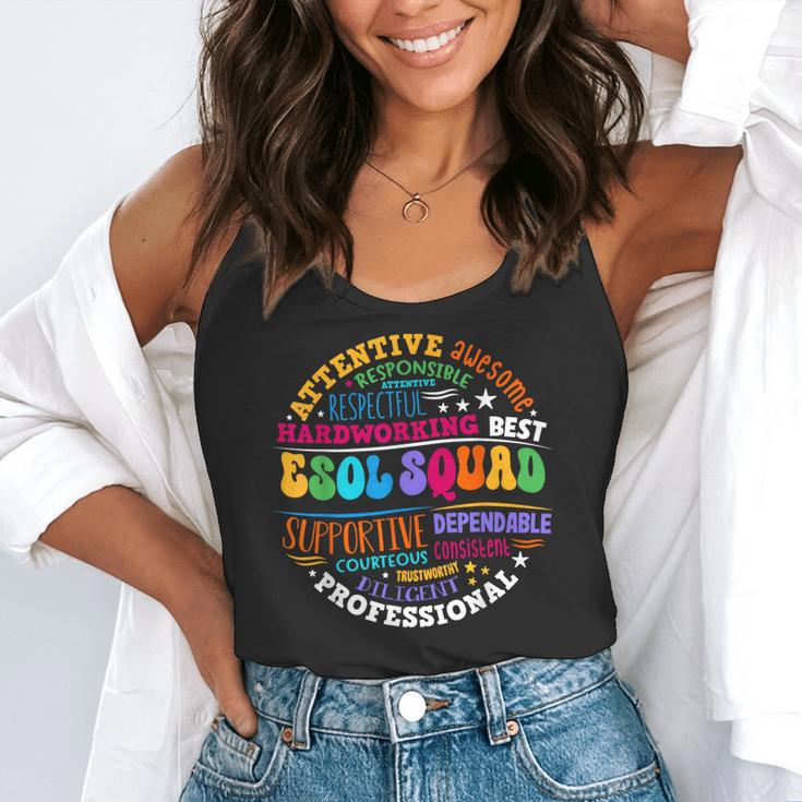 ESOL Squad Teachers And Students Team Back To School Flowy Tank, funny gift ESOL Squad Teachers And Students Team Back To School Flowy Tank, funny gift