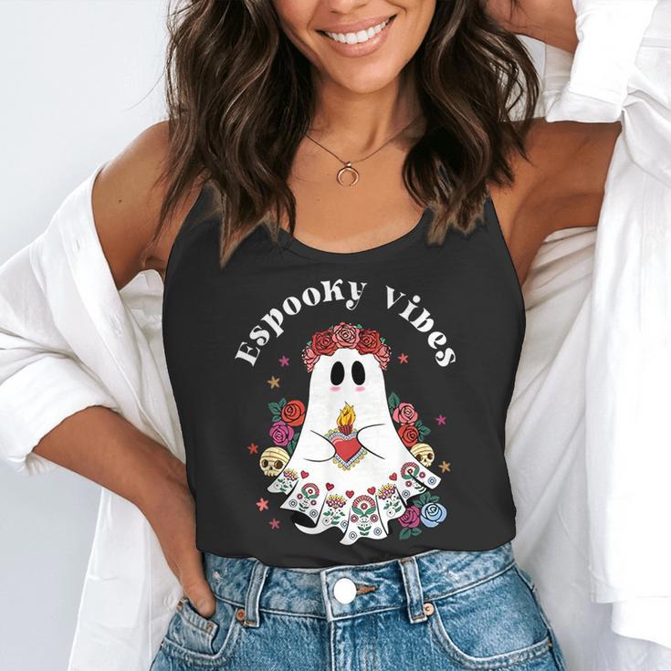 Espooky Vibes Maestra Halloween Spanish Mexican Teacher Flowy Tank, funny gift Espooky Vibes Maestra Halloween Spanish Mexican Teacher Flowy Tank, funny gift