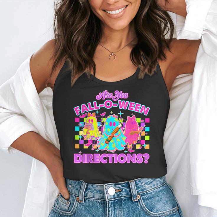 Are You Fall-O-Ween Directions Teacher Ghost Halloween Flowy Tank, funny gift Are You Fall-O-Ween Directions Teacher Ghost Halloween Flowy Tank, funny gift