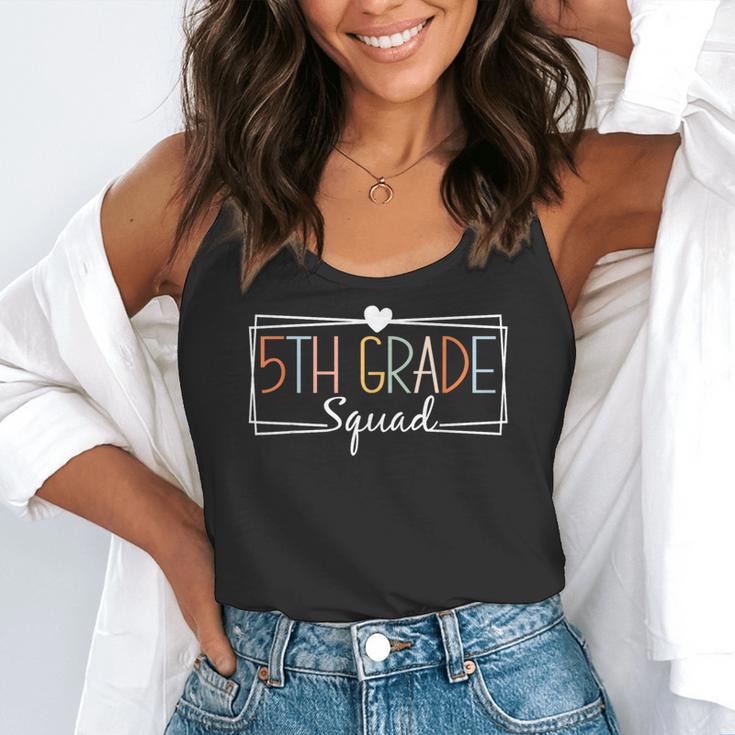 Fifth Grade Squad Teachers Kids 5th Grade Back To School Flowy Tank, funny gift Fifth Grade Squad Teachers Kids 5th Grade Back To School Flowy Tank, funny gift