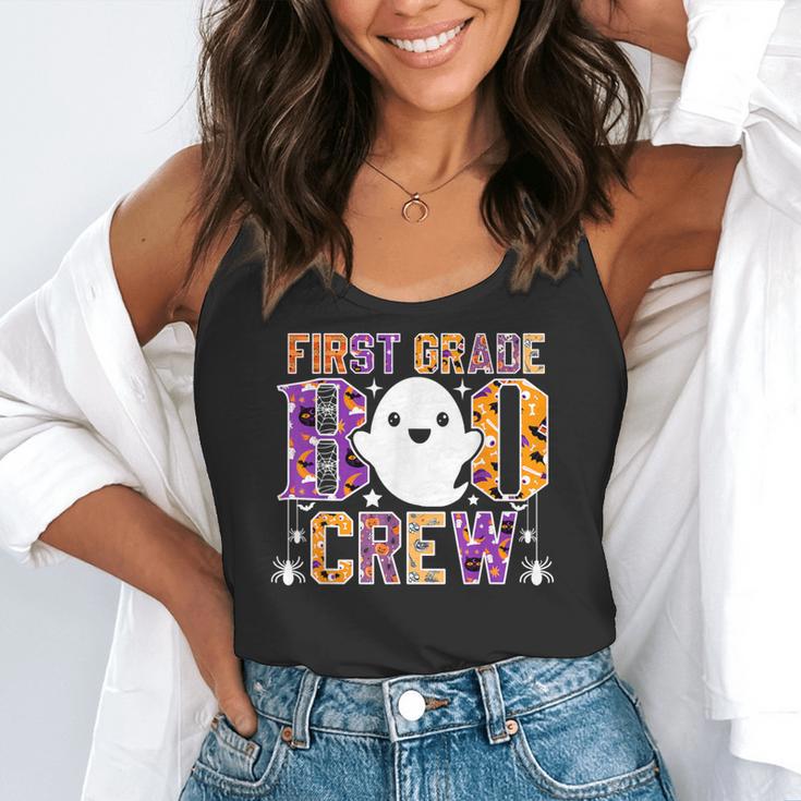 First Grade Boo Crew Teacher Student Halloween Costume Flowy Tank, funny gift First Grade Boo Crew Teacher Student Halloween Costume Flowy Tank, funny gift