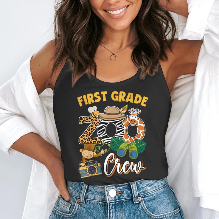 First Grade Zoo Field Trip Squad Matching Teacher Students Flowy Tank, funny gift First Grade Zoo Field Trip Squad Matching Teacher Students Flowy Tank, funny gift