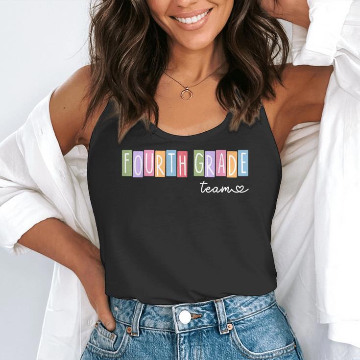 Fourth Grade Team 4th Grade Teacher Girls Boys Flowy Tank, funny gift Fourth Grade Team 4th Grade Teacher Girls Boys Flowy Tank, funny gift